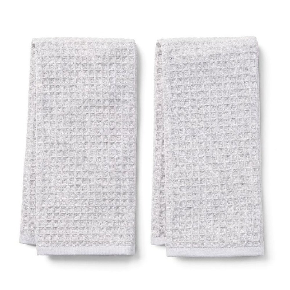 Caro Home 2-pack Waffle Kitchen Towel